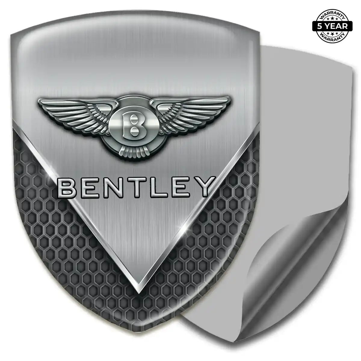 Bentley Resin Domed Sticker Elite Finish