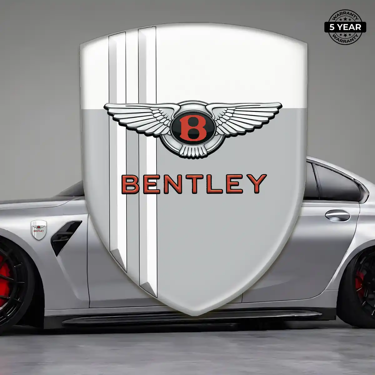 Bentley Resin Domed Sticker Exterior Luxe