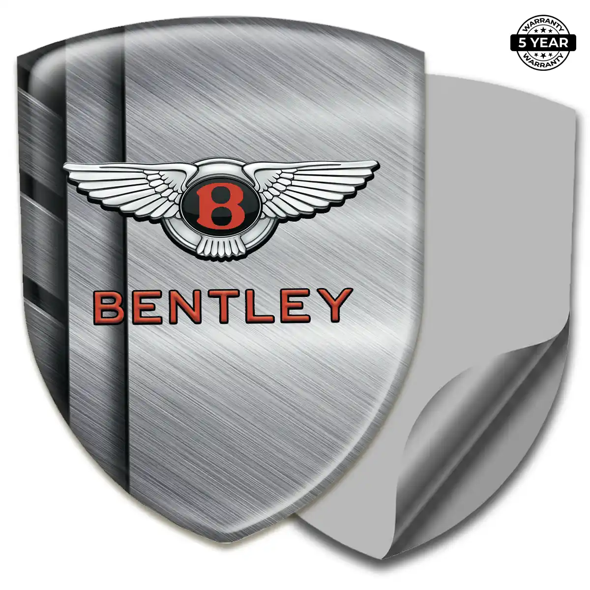 Bentley Resin Domed Sticker Interior Elegance