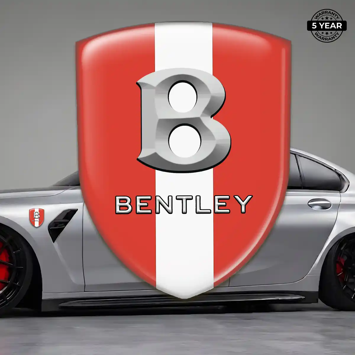 Bentley Resin Domed Sticker Opulent Line