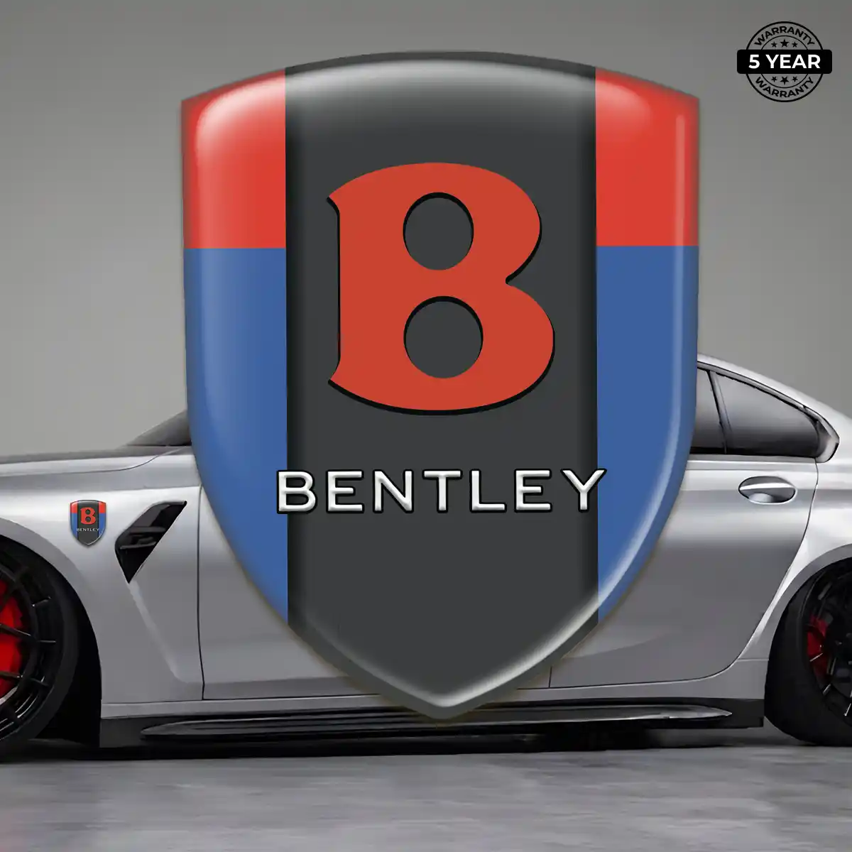Bentley Resin Domed Sticker Premium Dome