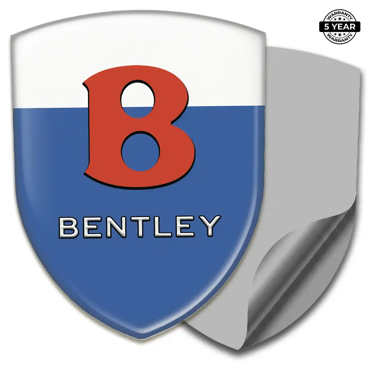 Bentley Resin Domed Sticker Resin Luxe