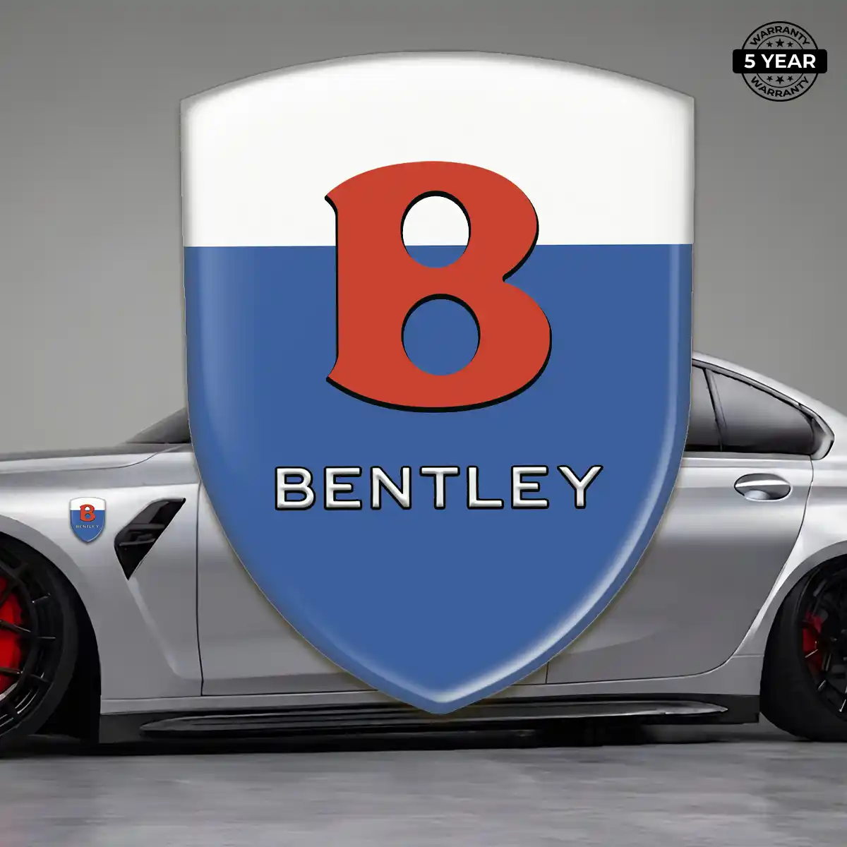 Bentley Resin Domed Sticker Resin Luxe