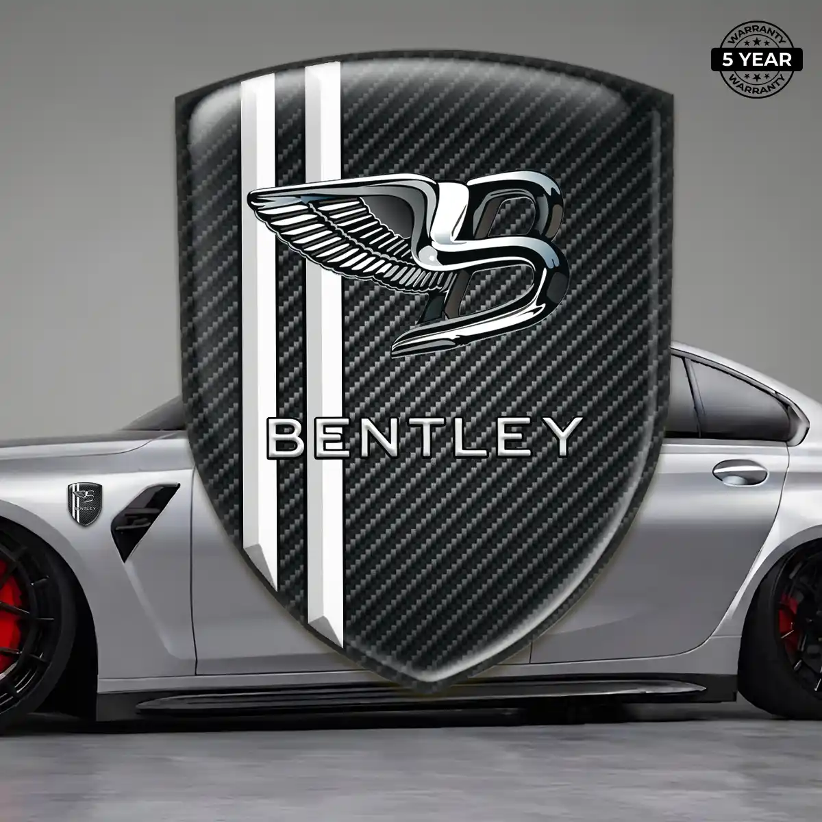 Bentley Resin Domed Sticker Street Tuning
