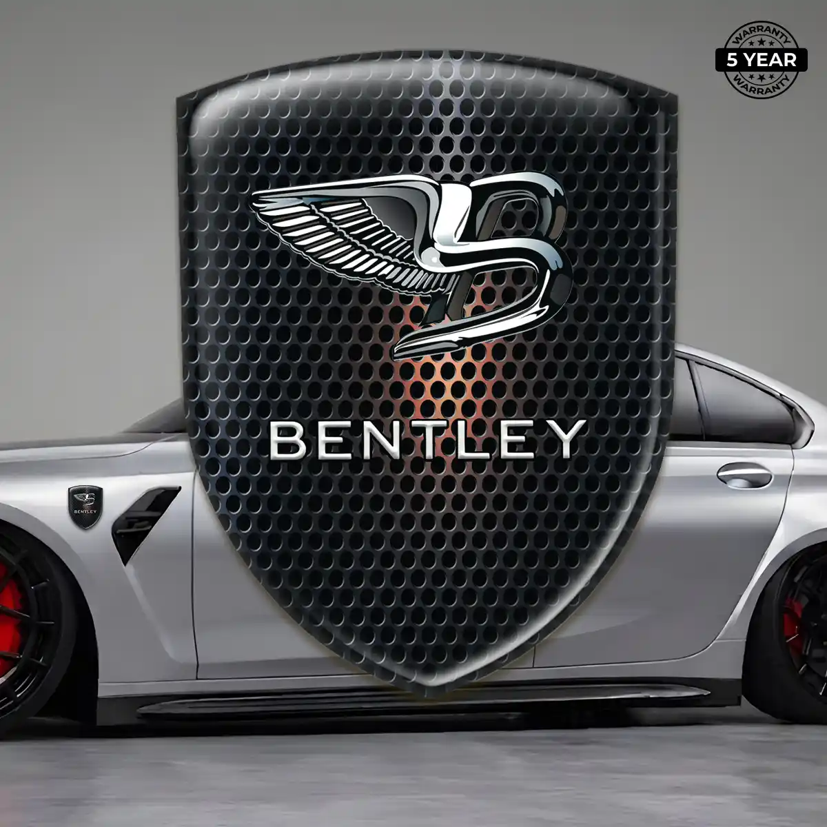 Bentley Resin Emblem Sticker Elite Finish