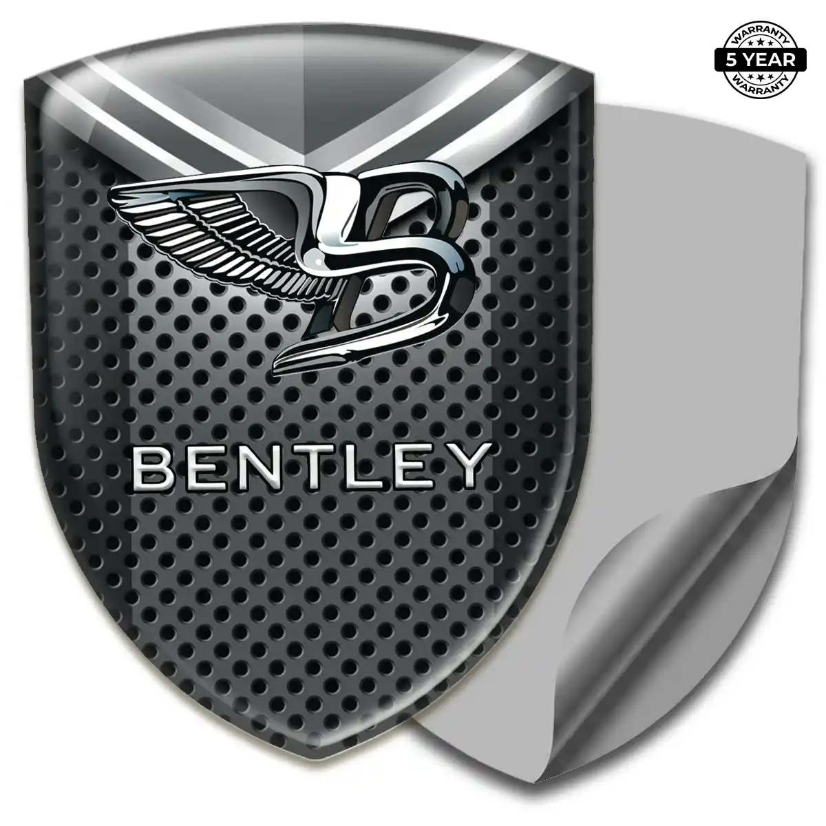 Bentley Resin Emblem Sticker Interior Elegance