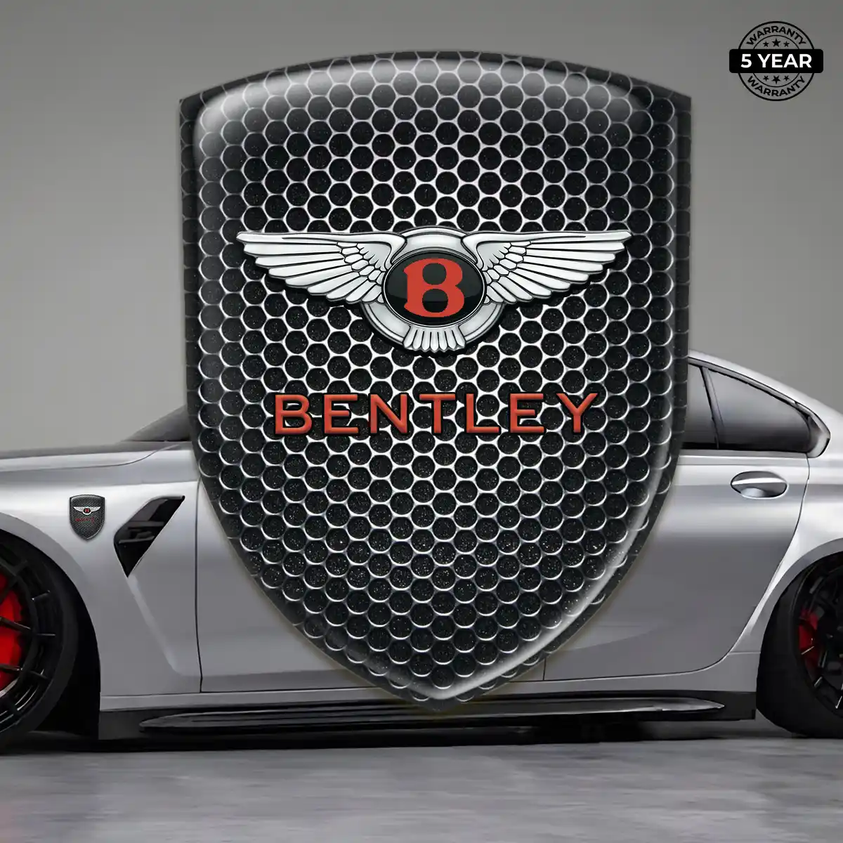 Bentley Resin Emblem Sticker Interior Luxe