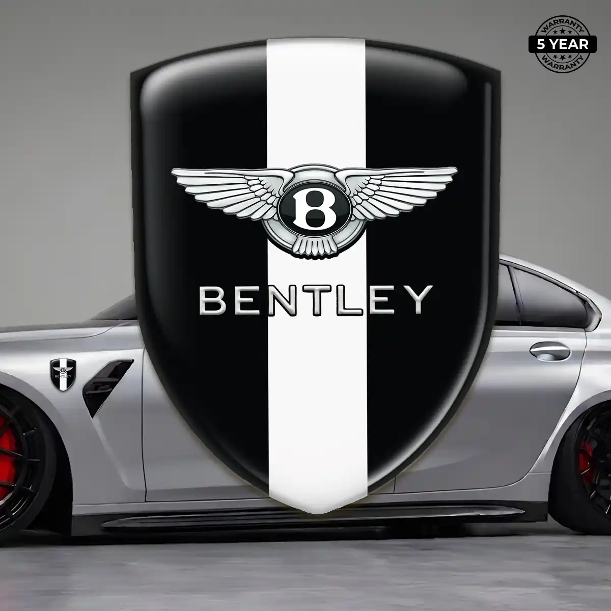 Bentley Resin Emblem Sticker Noble Edition
