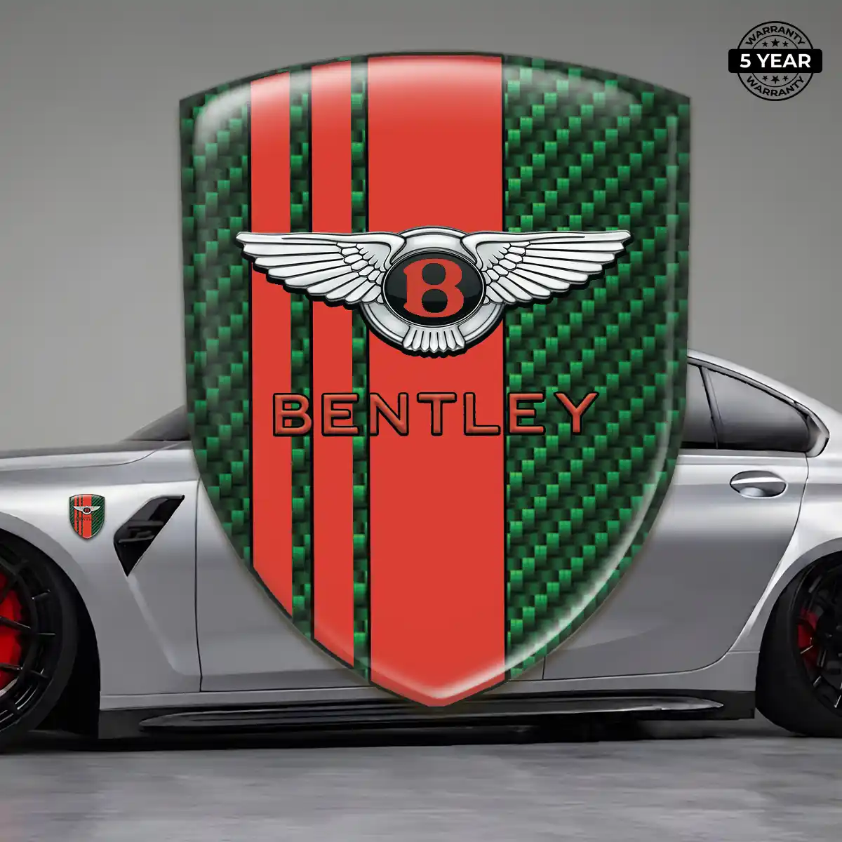 Bentley Resin Emblem Sticker Outer Style