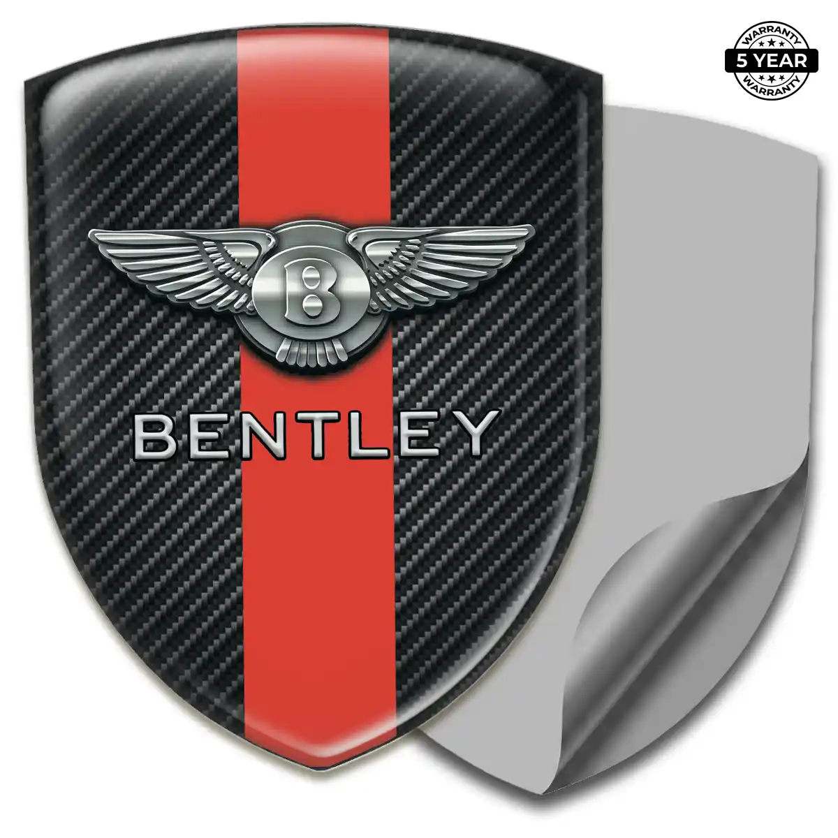 Bentley Resin Emblem Sticker Performance Style