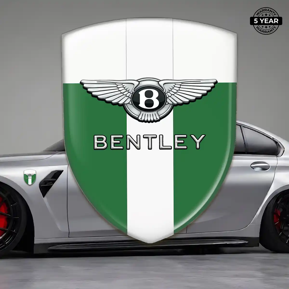Bentley Resin Emblem Sticker Resin Luxe