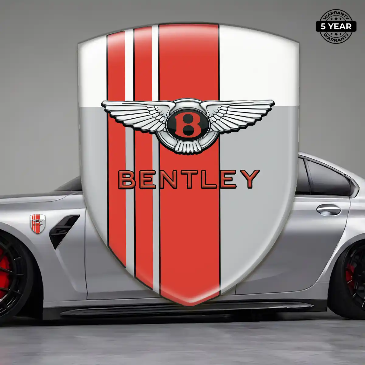 Bentley Self Adhesive Emblem Sticker Cabin Style