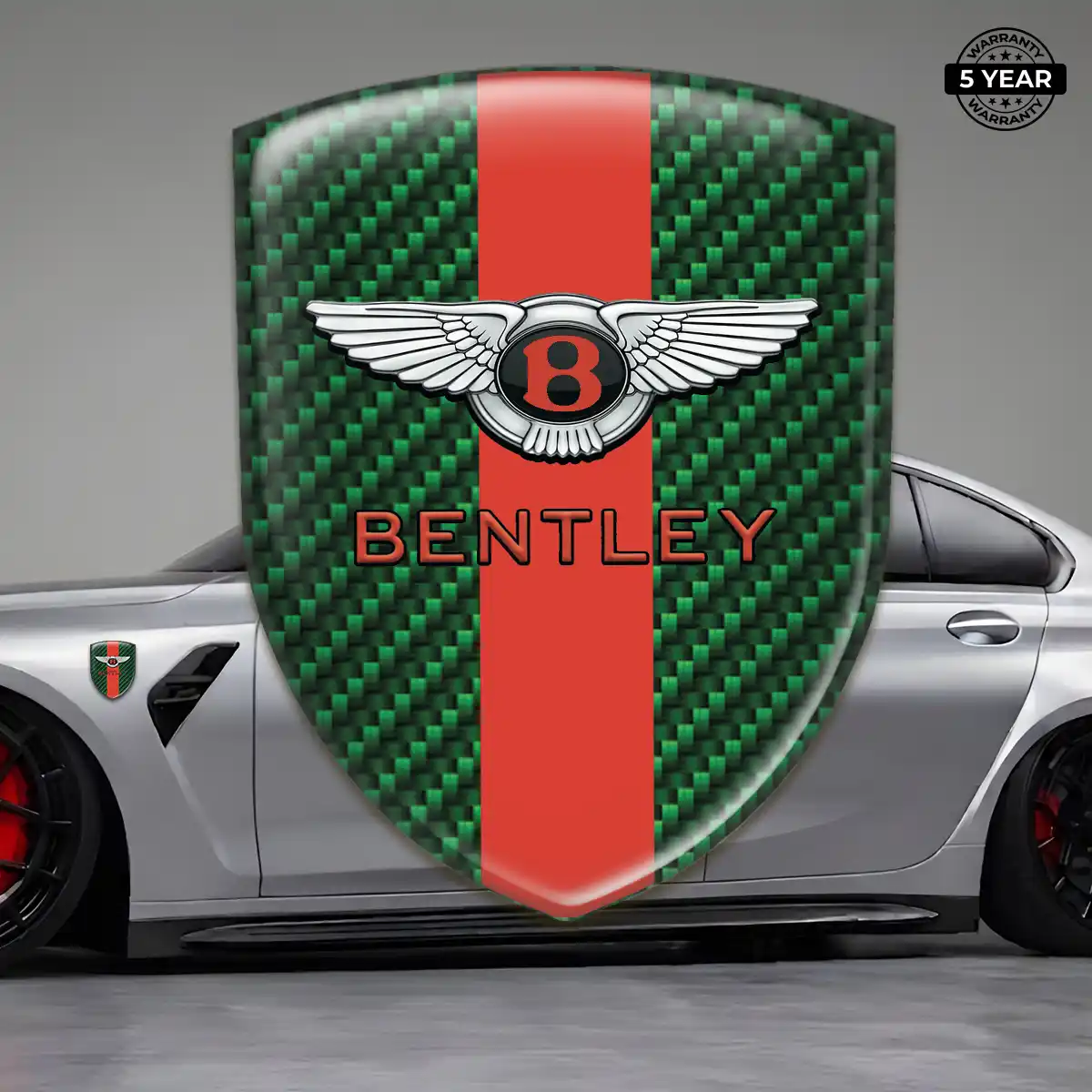 Bentley Self Adhesive Emblem Sticker Deluxe Edition