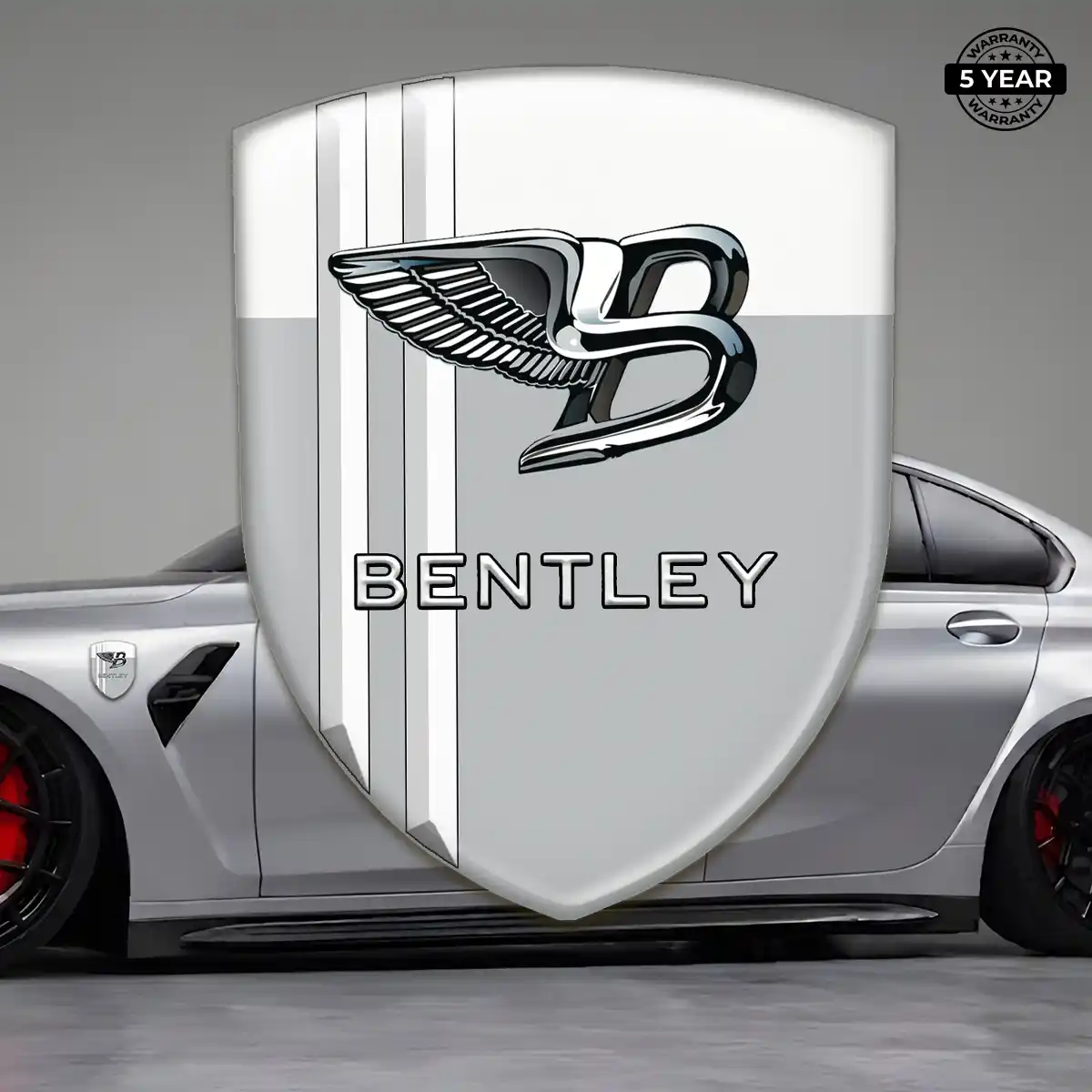 Bentley Self Adhesive Emblem Sticker Elite Finish