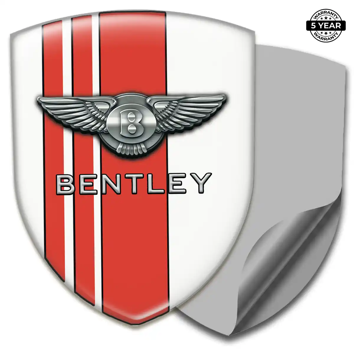 Bentley Self Adhesive Emblem Sticker Interior Elegance