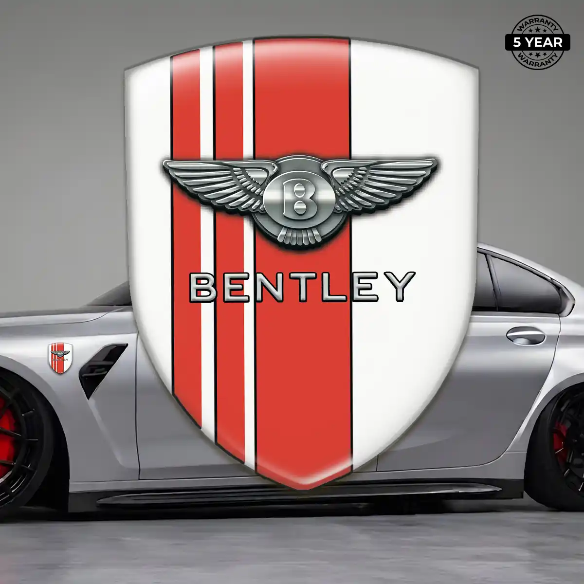 Bentley Self Adhesive Emblem Sticker Interior Elegance
