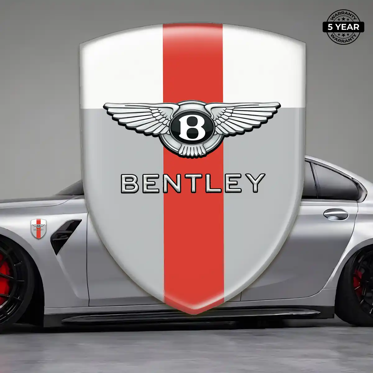 Bentley Self Adhesive Emblem Sticker Interior Luxe
