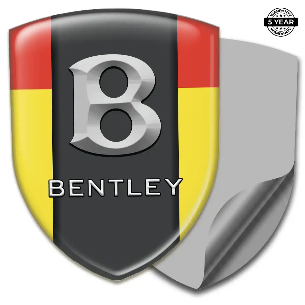 Bentley Self Adhesive Emblem Sticker Resin Elite