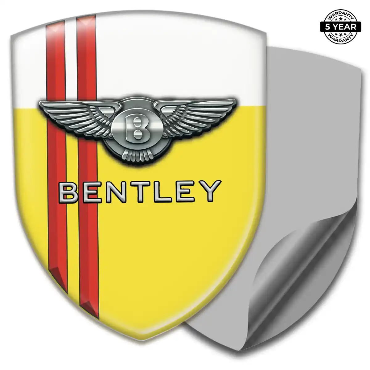 Bentley Self Adhesive Emblem Sticker Sleek Style