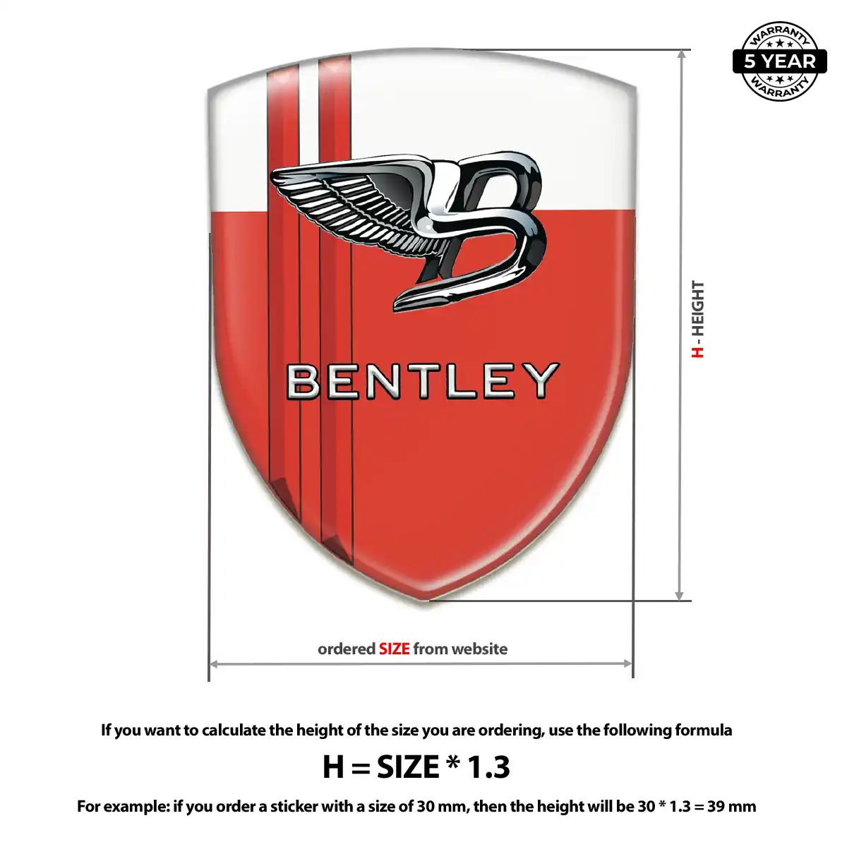 Bentley Silicone Badge Elite Edition