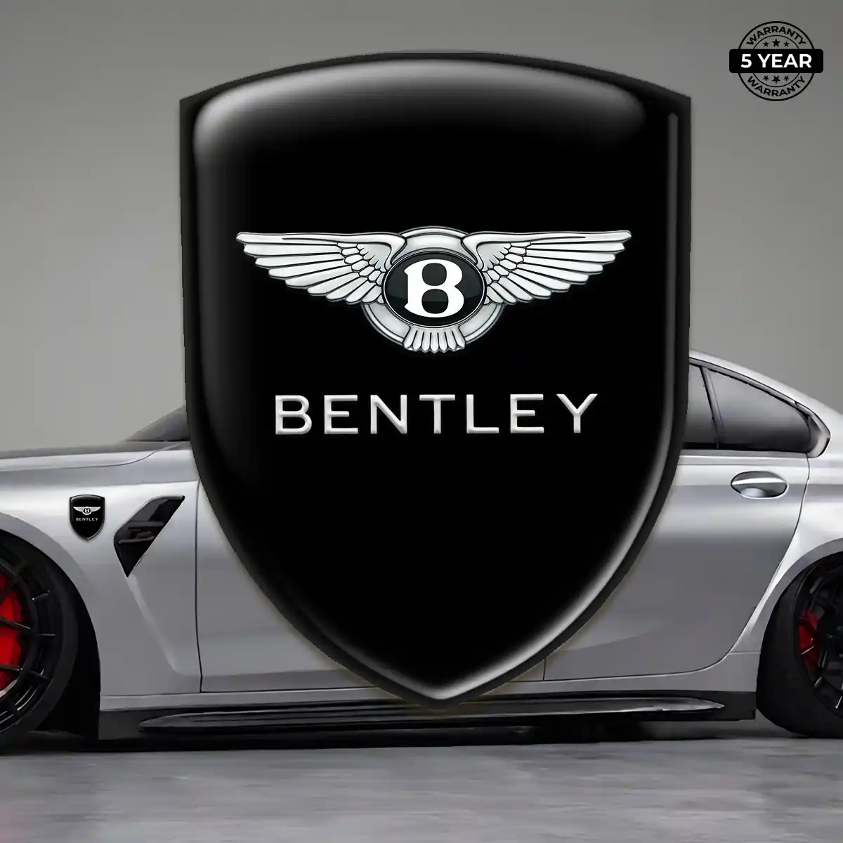 Bentley Silicone Badge Interior Elegance