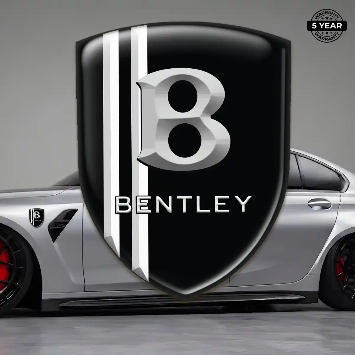 Bentley Silicone Badge Outer Style