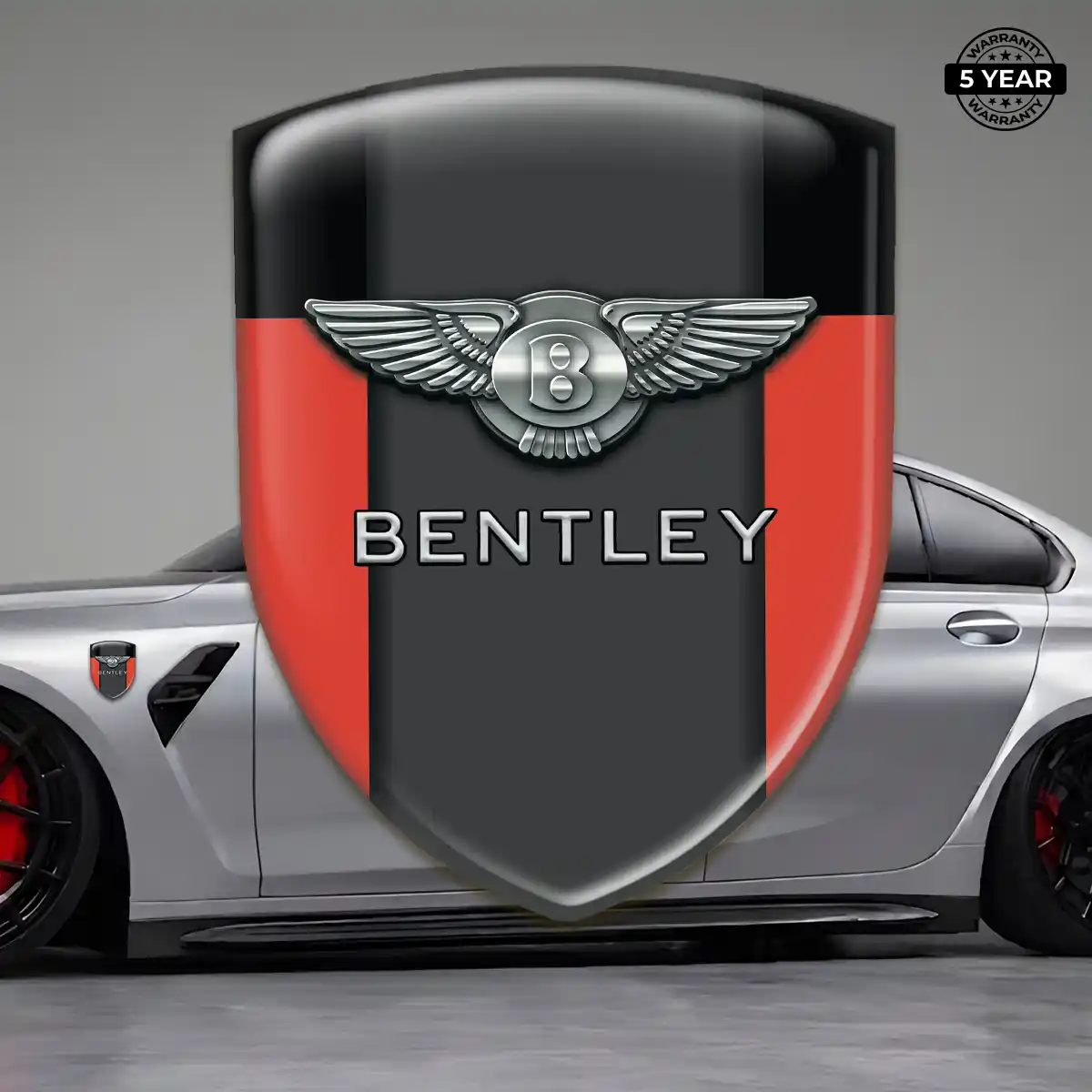 Bentley Silicone Badge Prime Quality