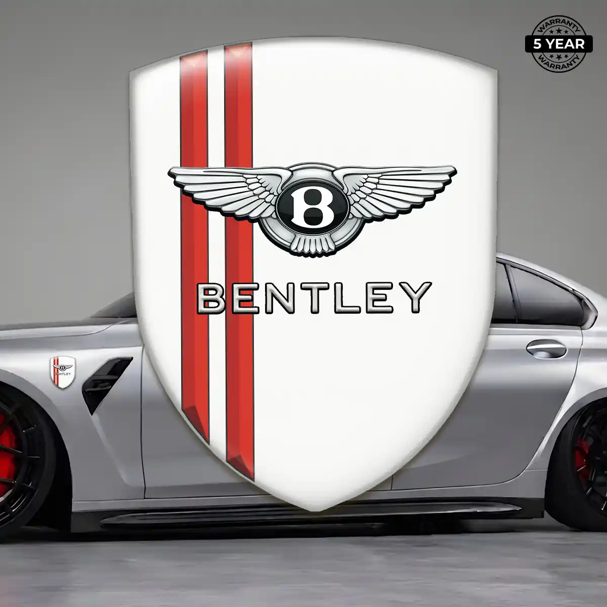 Bentley Silicone Badge Resin Luxe