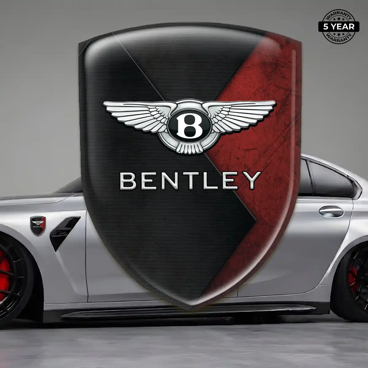 Bentley Silicone Badge Superior Craft