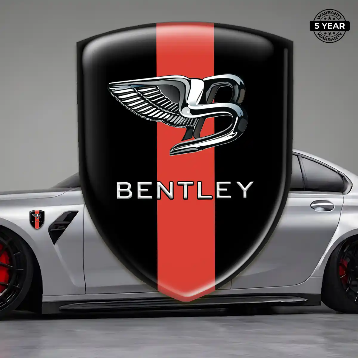 Bentley Silicone Emblem Outer Style