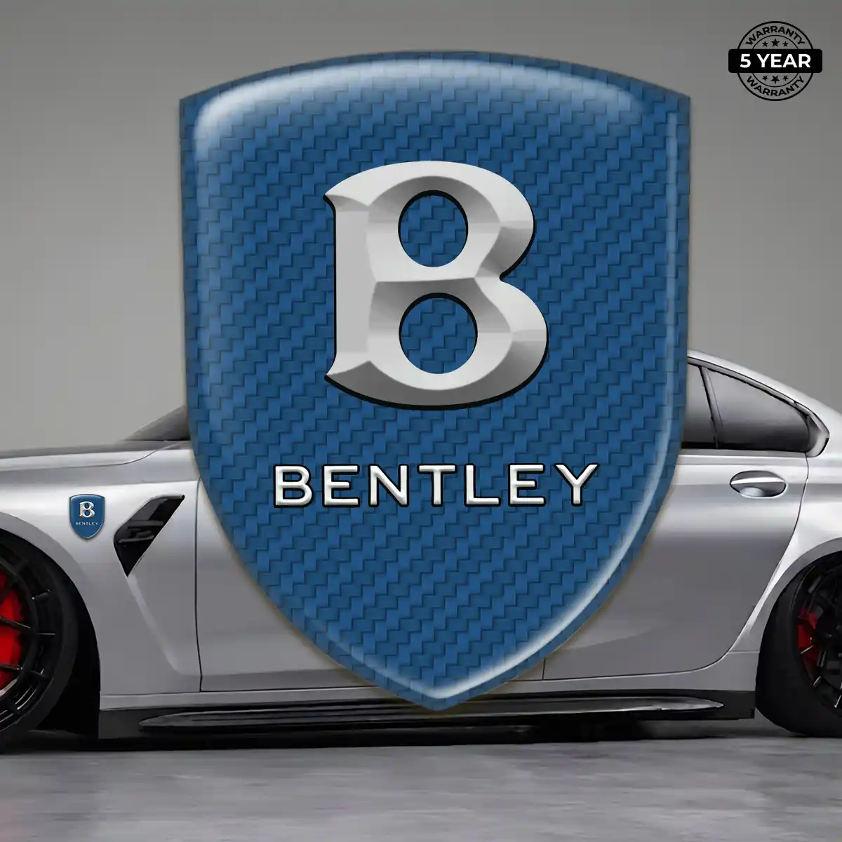 Bentley Silicone Emblem Performance Style