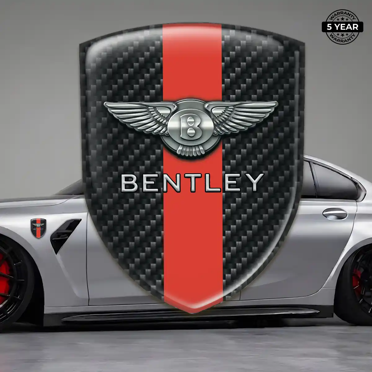 Bentley Silicone Emblem Premium Dome