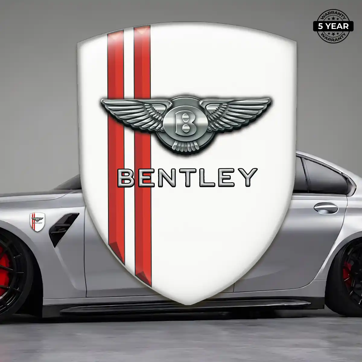Bentley Silicone Emblem Resin Luxe