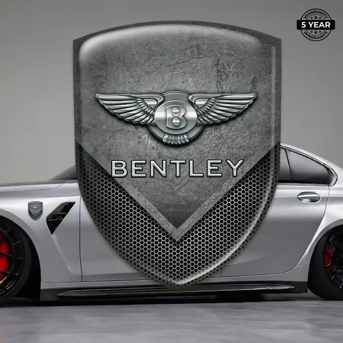 Bentley Silicone Emblem Sleek Style
