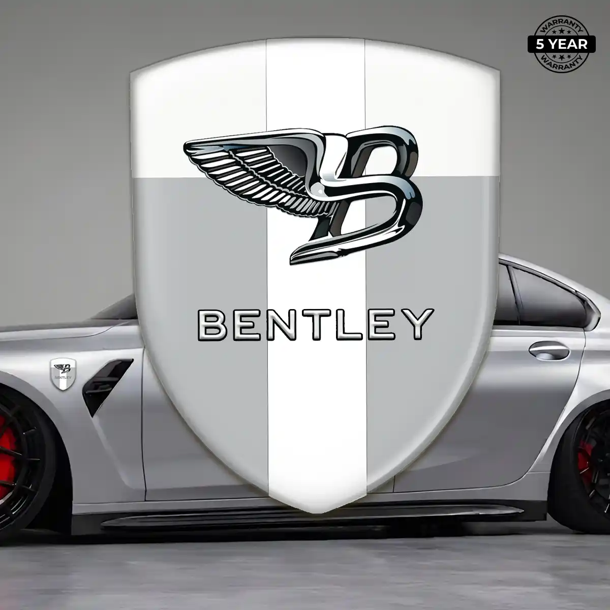 Bentley Silicone Sticker Premium Dome
