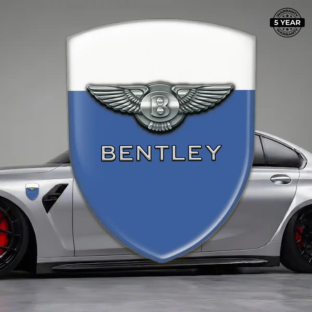 Bentley Silicone Sticker Refined Design