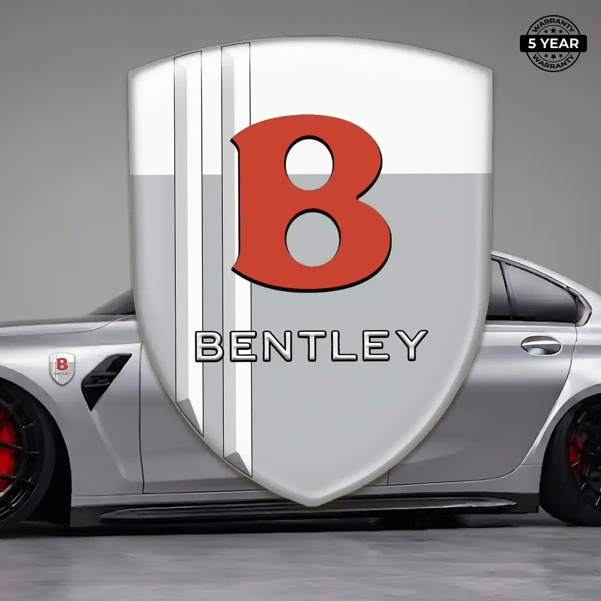 Bentley Silicone Sticker Superior Craft