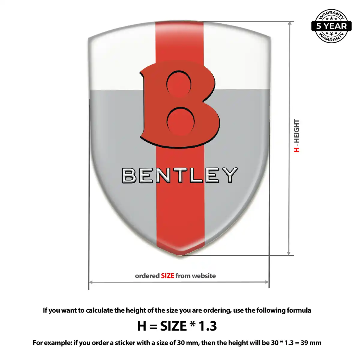 Bentley Sticker Deluxe Edition