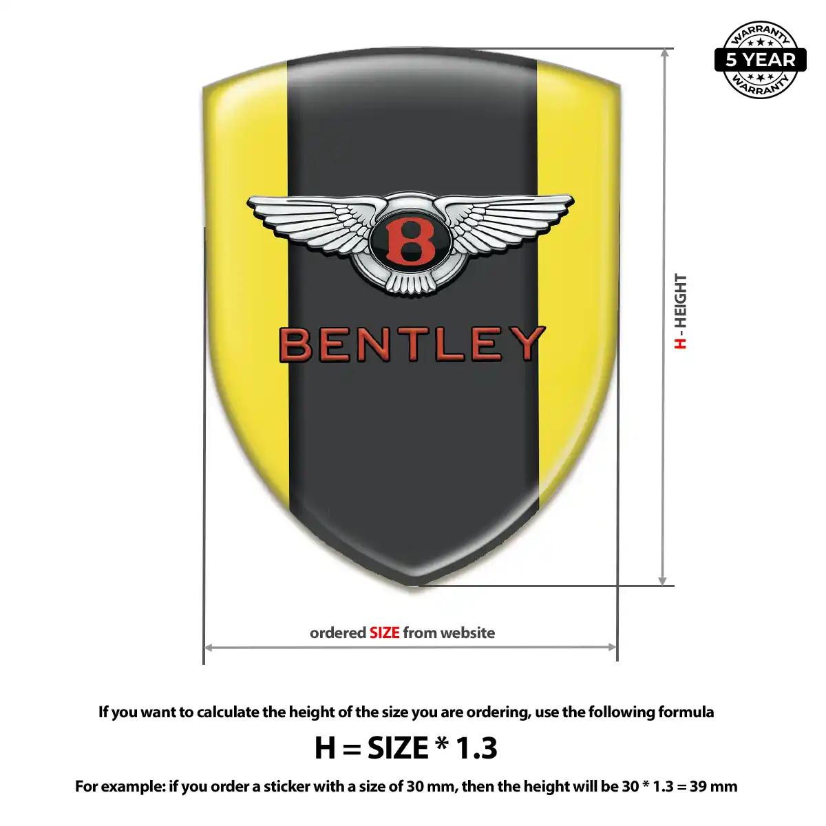 Bentley Sticker Elite Edition