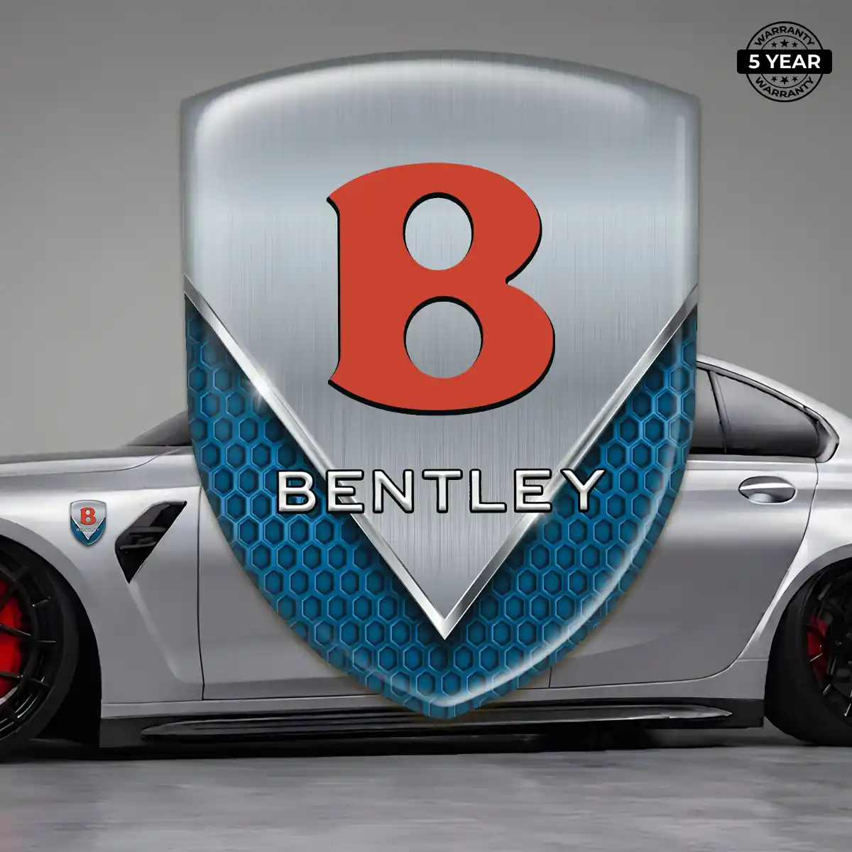 Bentley Sticker Sleek Style