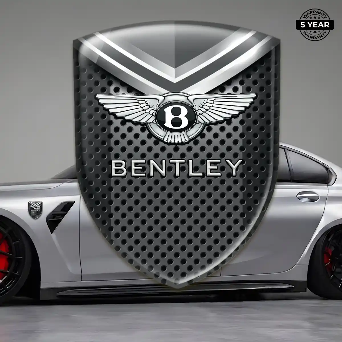 Bentley Vehicle Logo Sticker Cabin Style