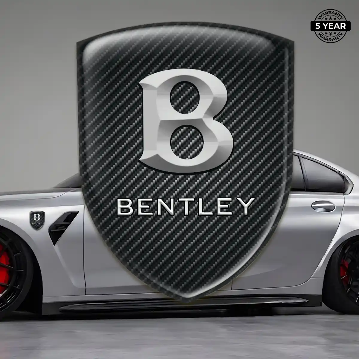 Bentley Vehicle Logo Sticker Noble Edition