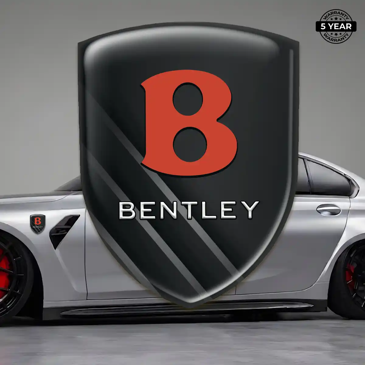 Bentley Vehicle Logo Sticker Outer Style