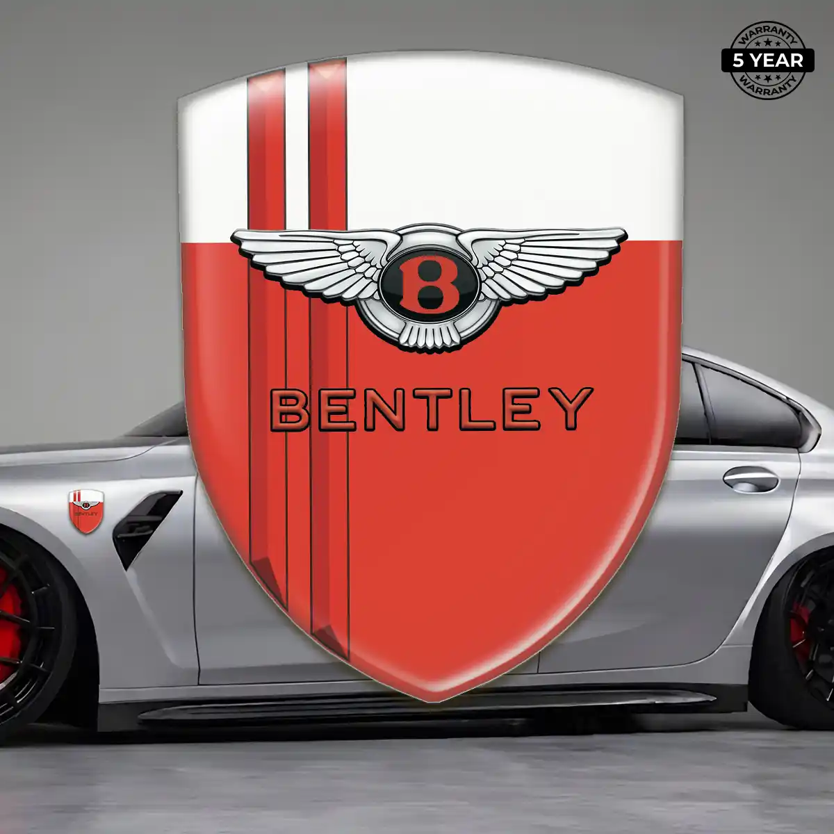 Bentley Vehicle Logo Sticker Prestige Line