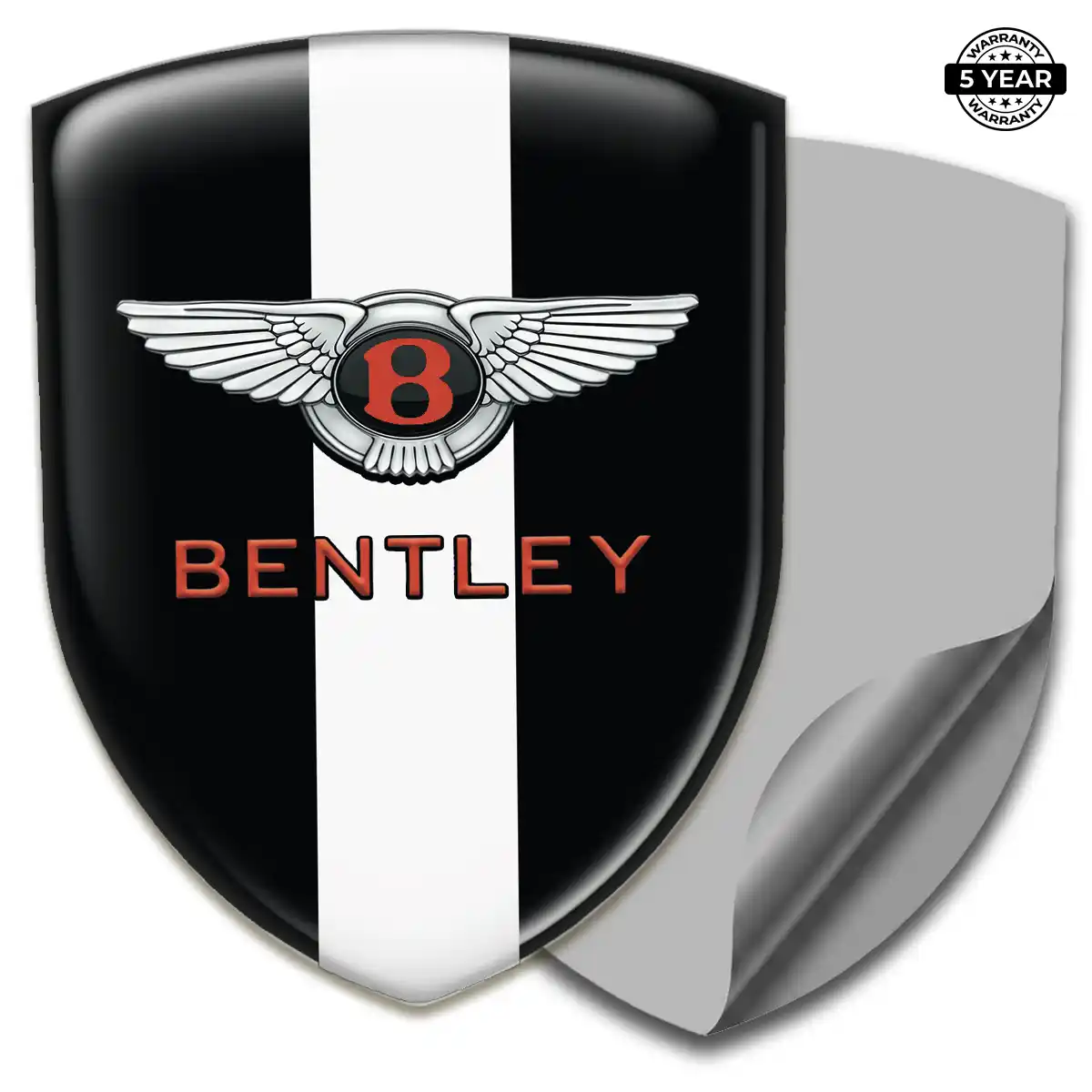 Bentley Vehicle Logo Sticker Refined Design