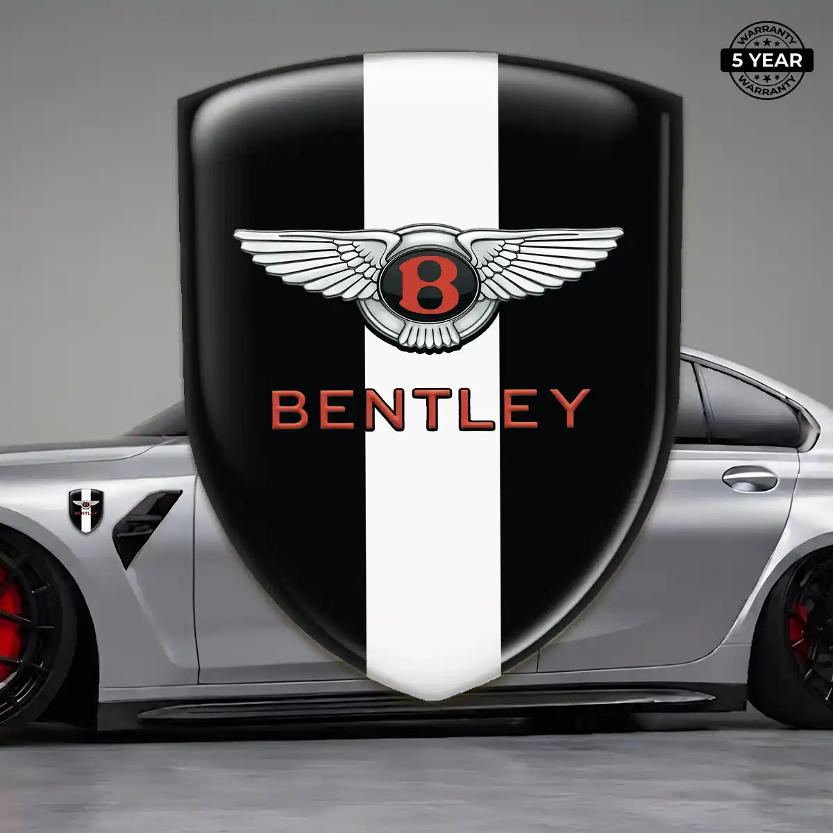 Bentley Vehicle Logo Sticker Refined Design