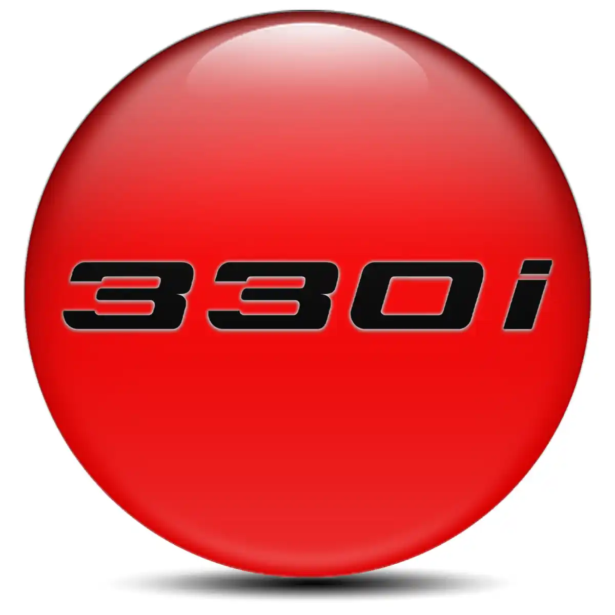BMW 330i Badge Emblems Center Cap Stylish Design