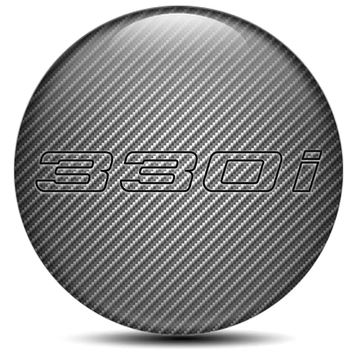 BMW 330i Logo Silicone Badge Stylish Design