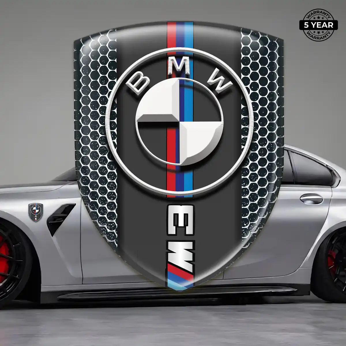 BMW 3D Badge Sticker Prestige Line