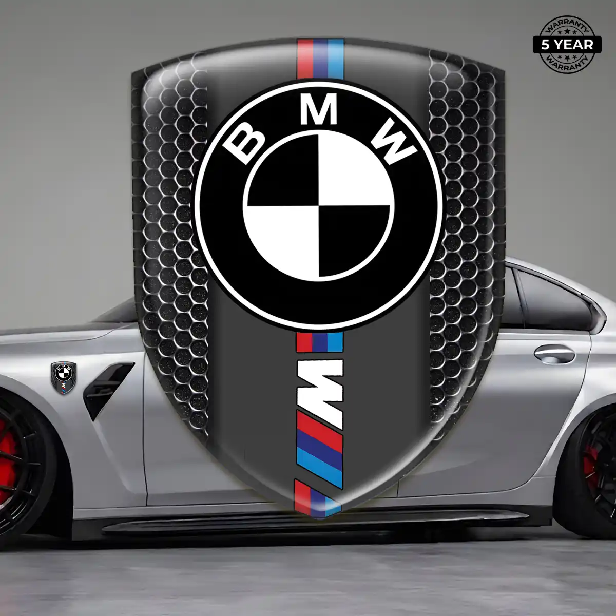 BMW 3D Badge Sticker Prime Quality